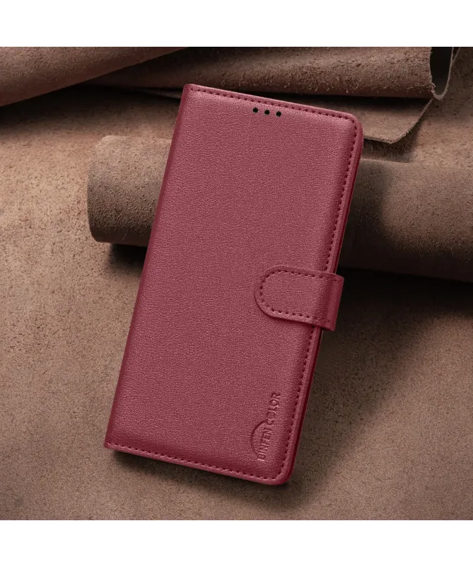 Housse Samsung Galaxy S25 FE Porte-Cartes en Simili Cuir | BF32