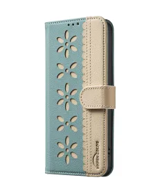 Housse Samsung Galaxy S25 FE Porte-Cartes Fleurs | BF36