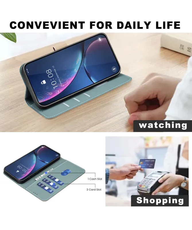 Housse Samsung Galaxy S25 FE Porte-Cartes Fleurs | BF36