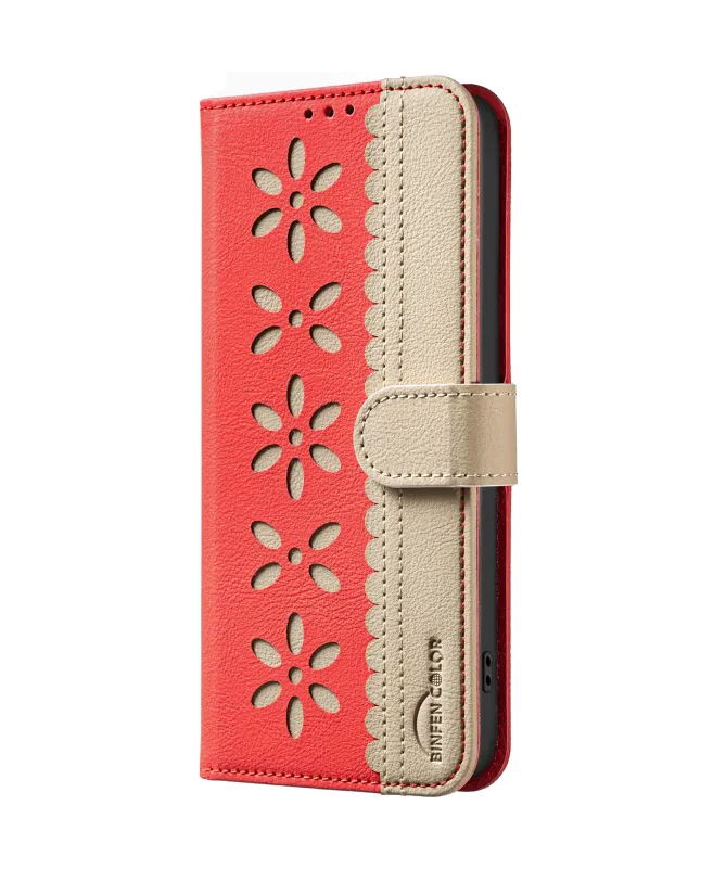 Housse Samsung Galaxy S25 FE Porte-Cartes Fleurs | BF36