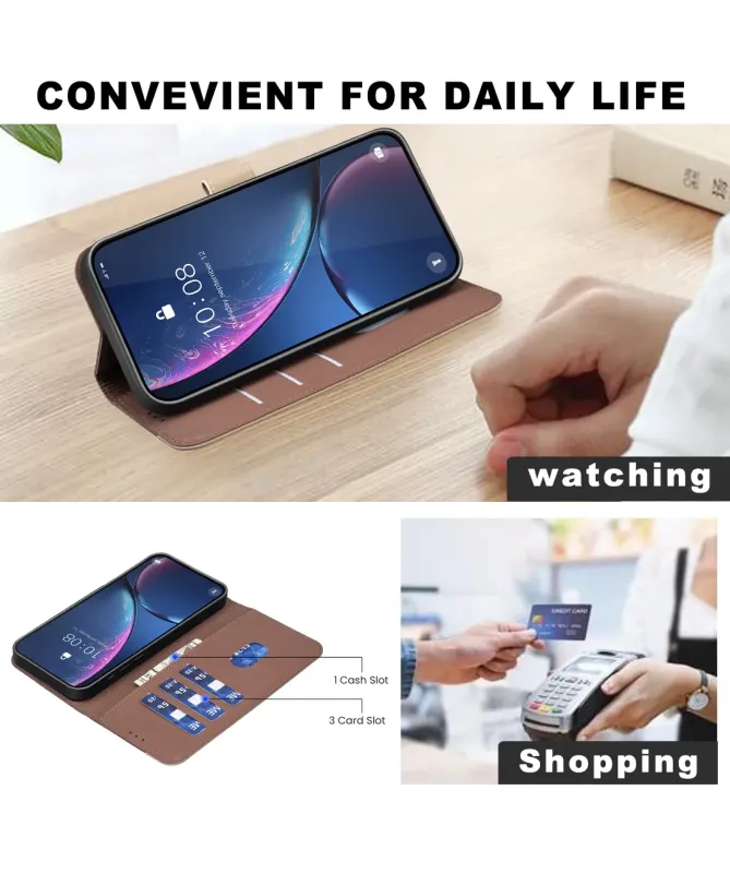 Housse Samsung Galaxy S25 FE Porte-Cartes Fleurs | BF36