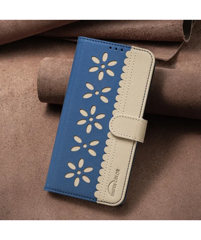 Housse Samsung Galaxy S25 FE Porte-Cartes Fleurs | BF36