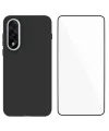 Coque Noire Mat OnePlus Nord 5 avec Verre Trempé