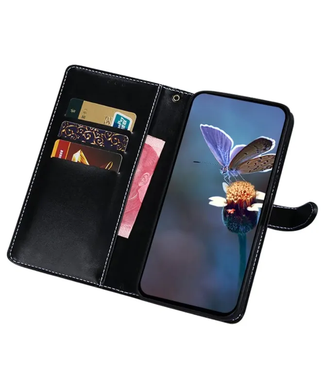 Housse Samsung Galaxy S25 Edge en simili cuir crocodile