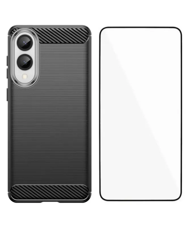 Coque Samsung Galaxy S25 Edge avec Verre Trempé | CARBO