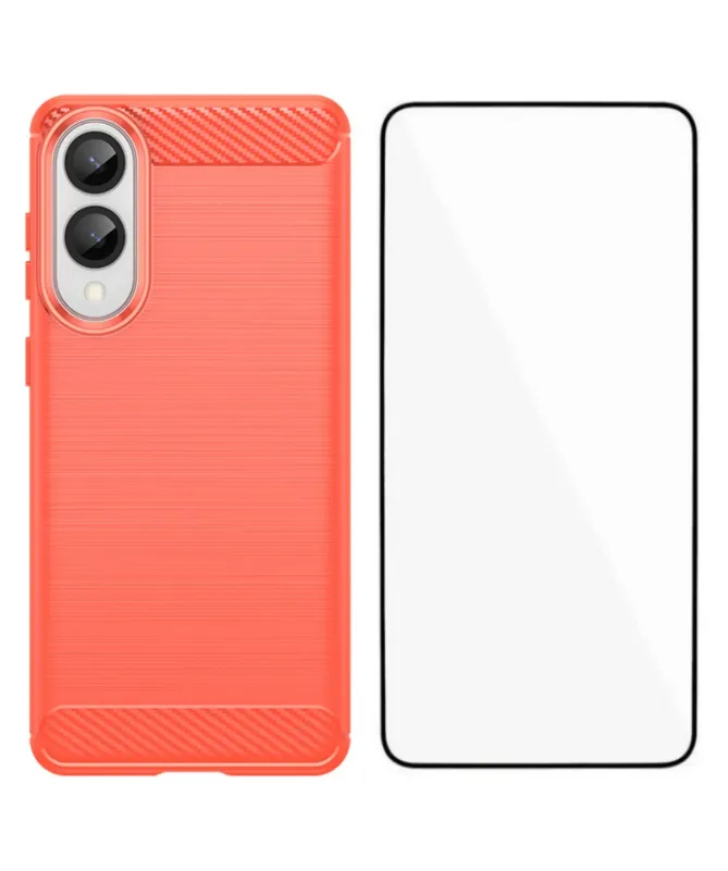 Coque Samsung Galaxy S25 Edge avec Verre Trempé | CARBO