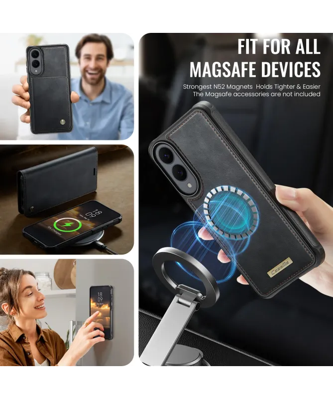Housse Portefeuille Détachable Samsung Galaxy S25 Edge MagSafe