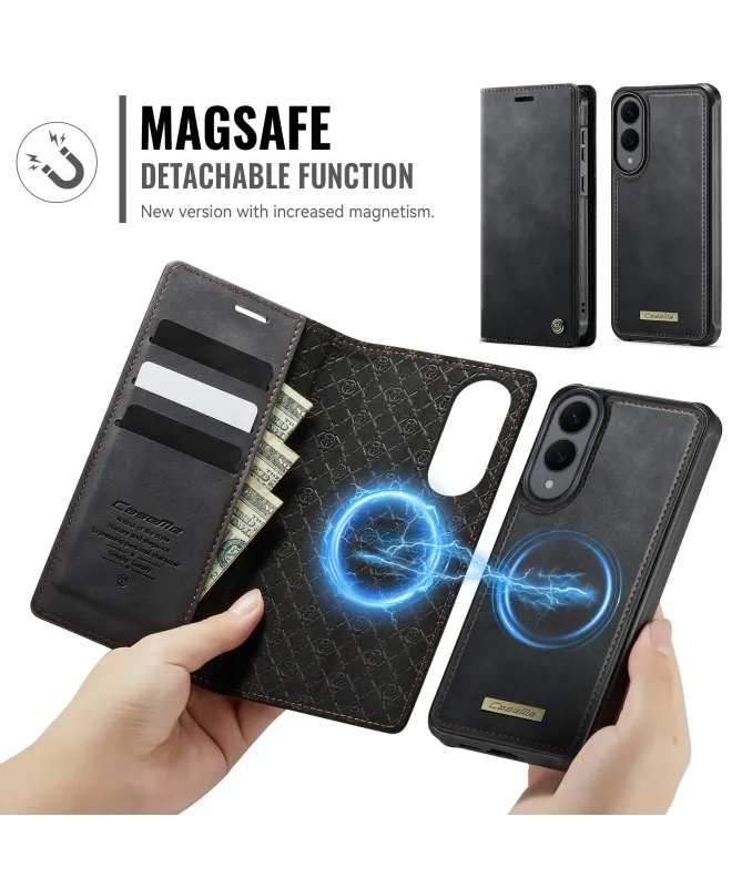 Housse Portefeuille Détachable Samsung Galaxy S25 Edge MagSafe