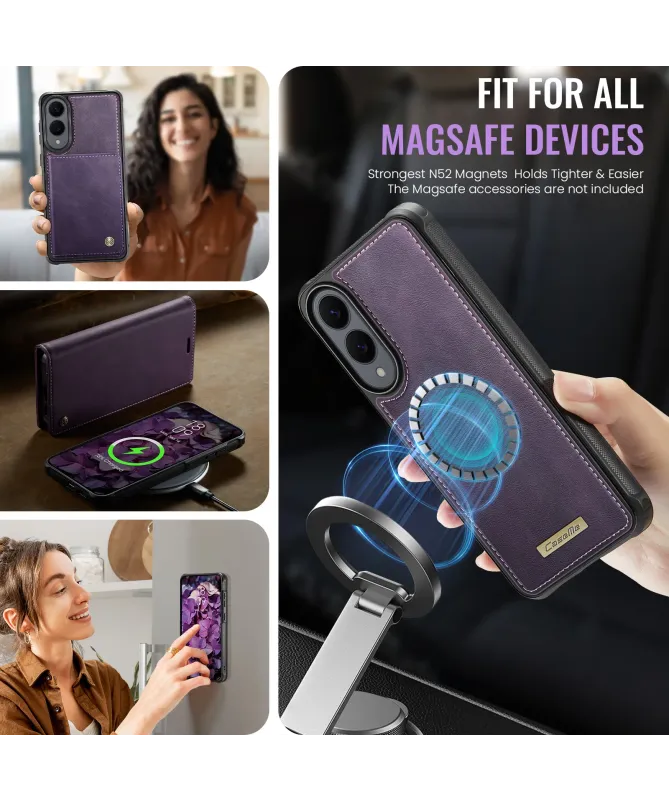 Housse Portefeuille Détachable Samsung Galaxy S25 Edge MagSafe