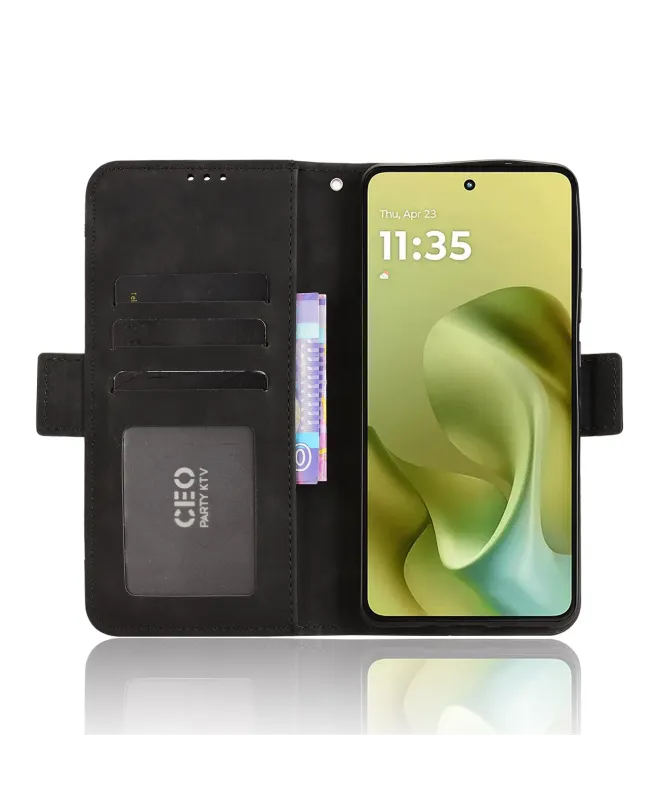 Housse Moto G86 5G Premium avec Porte Cartes