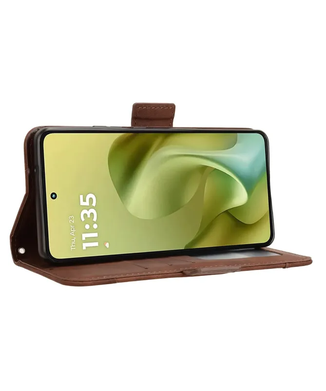 Housse Moto G86 5G Premium avec Porte Cartes