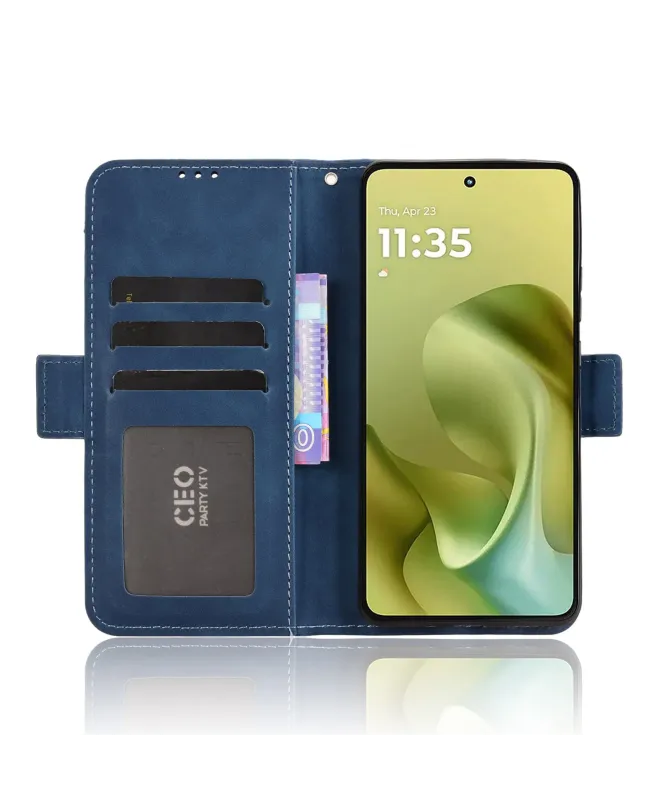 Housse Moto G86 5G Premium avec Porte Cartes