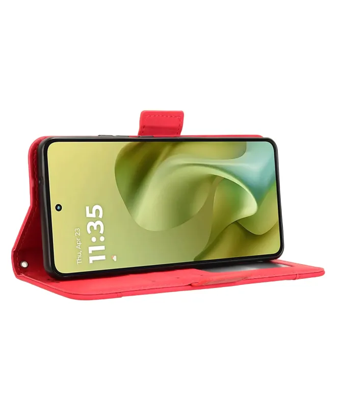Housse Moto G86 5G Premium avec Porte Cartes