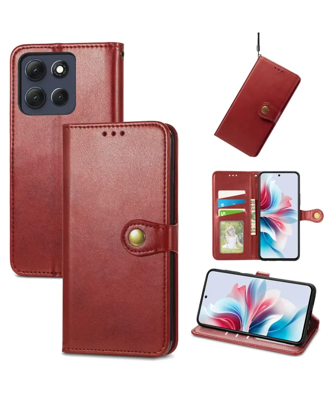 Housse Moto G86 5G Indila Simili Cuir Porte Cartes