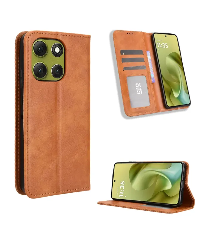 Étui Moto G86 5G Le Cirénius Style Cuir
