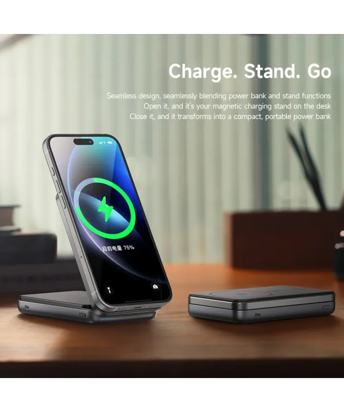 Batterie Externe Magnétique Mcdodo Flexi Qi2 10000mAh