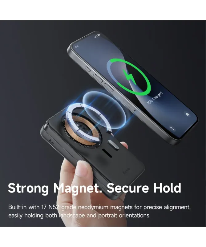 Batterie Externe Magnétique Mcdodo Flexi Qi2 10000mAh