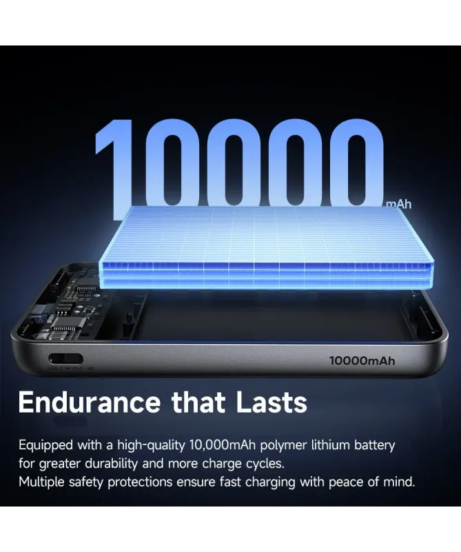 Batterie Externe Magnétique Mcdodo Flexi Qi2 10000mAh