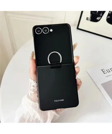 Coque Samsung Galaxy Z Flip 7 avec Anneau | GRIP Noir - photo 18