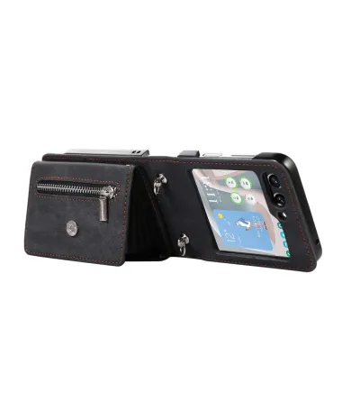 Coque Samsung Galaxy Z Flip 7 Portefeuille Bandoulière | NOMAD