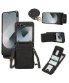 Coque Samsung Galaxy Z Flip 7 Portefeuille Bandoulière | ORGANIZER