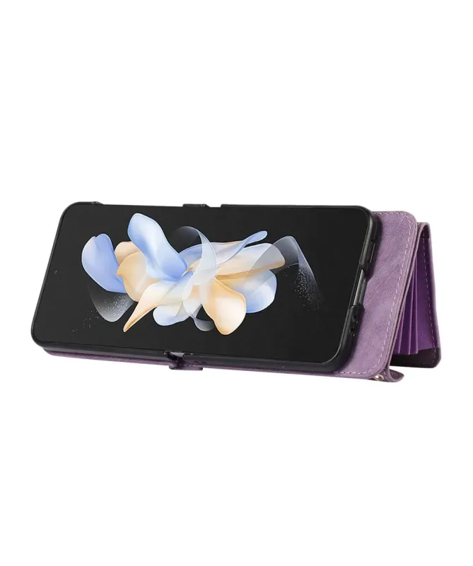 Coque Samsung Galaxy Z Flip 7 Portefeuille Bandoulière | NOMAD