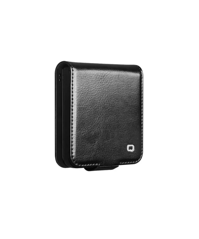 Housse Samsung Galaxy Z Flip 7 fait main en cuir véritable