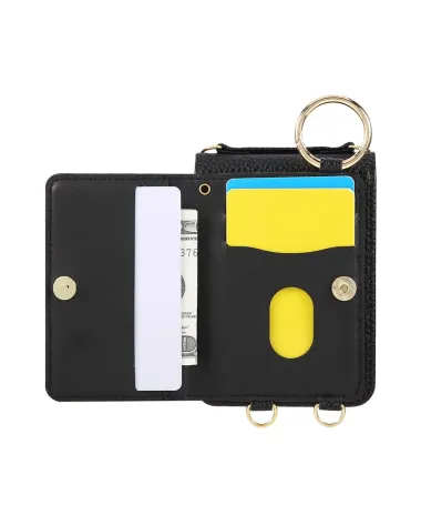 Coque Samsung Galaxy Z Flip 7 Bandoulière Matelassée | POCHETTE Noir - photo 16