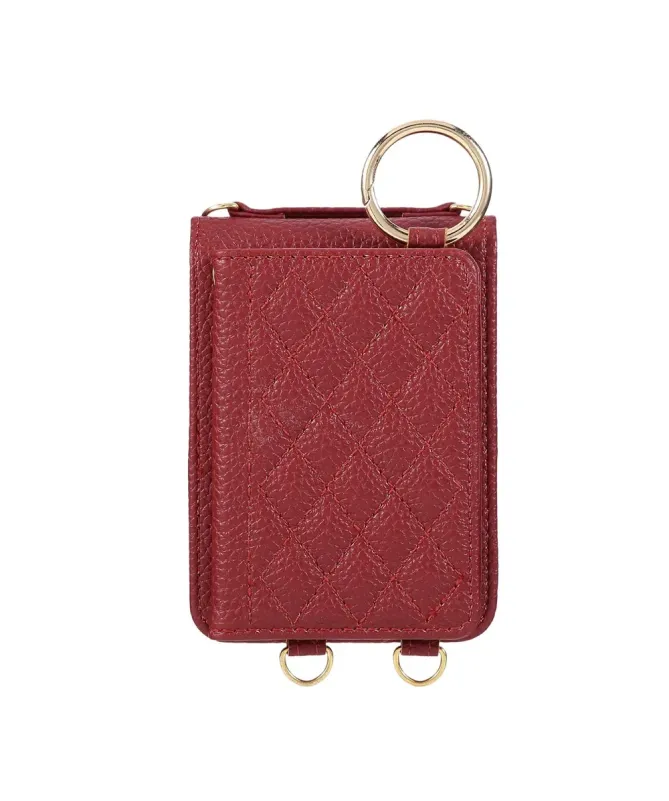 Coque Samsung Galaxy Z Flip 7 Bandoulière Matelassée | POCHETTE