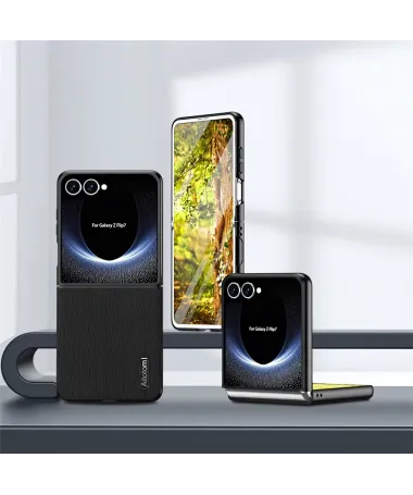 Coque Samsung Galaxy Z Flip 7 Texture Bois | Atotam