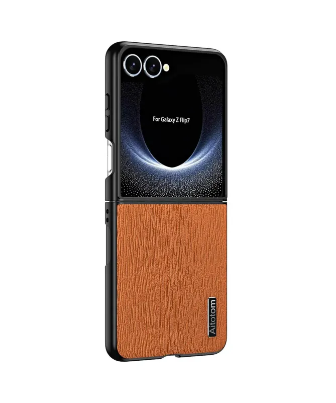 Coque Samsung Galaxy Z Flip 7 Texture Bois | Atotam