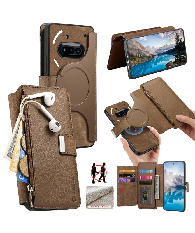 Housse Nothing Phone (3a) Zippée et Coque Détachable | 02