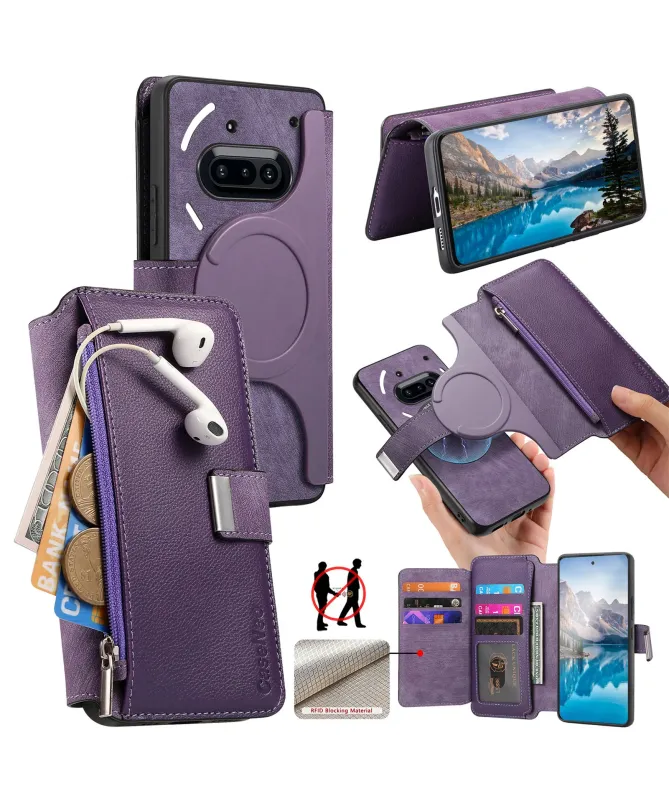 Housse Nothing Phone (3a) Zippée et Coque Détachable | 02