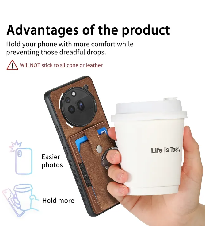 Coque Nothing Phone (3a) Pro avec porte-cartes, anneau | TRINITY