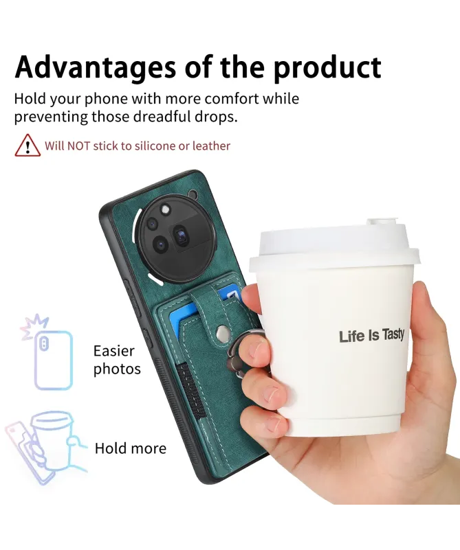 Coque Nothing Phone (3a) Pro avec porte-cartes, anneau | TRINITY