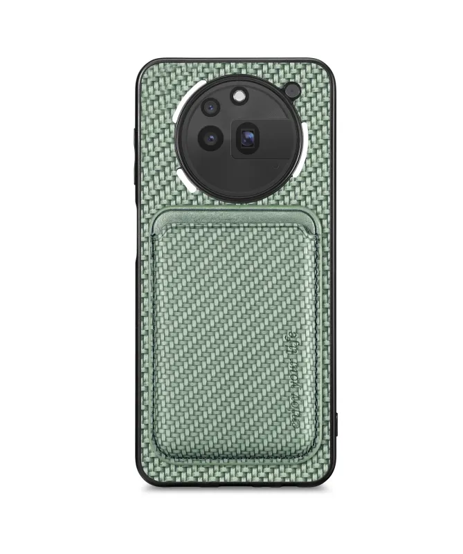 Coque Nothing Phone (3a) Pro Fibre de Carbone Porte-cartes détachable