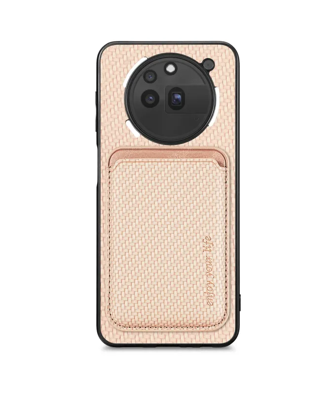 Coque Nothing Phone (3a) Pro Fibre de Carbone Porte-cartes détachable