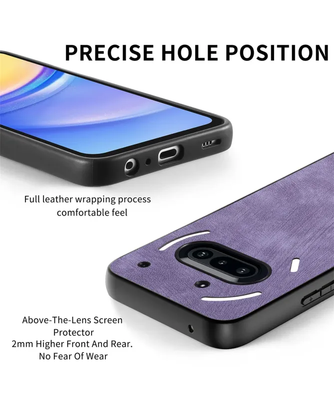 Coque Nothing Phone (3a) Effet Cuir Vintage | RETROVA