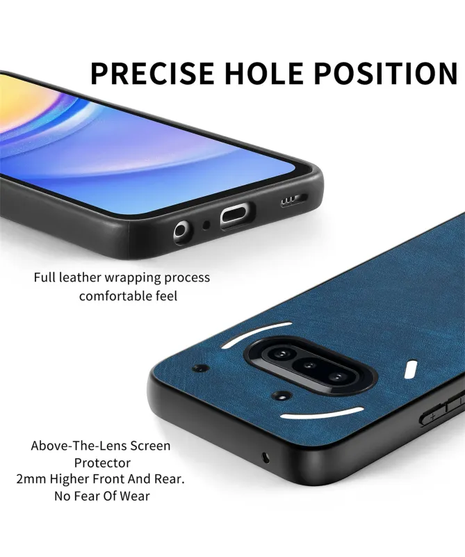 Coque Nothing Phone (3a) Effet Cuir Vintage | RETROVA