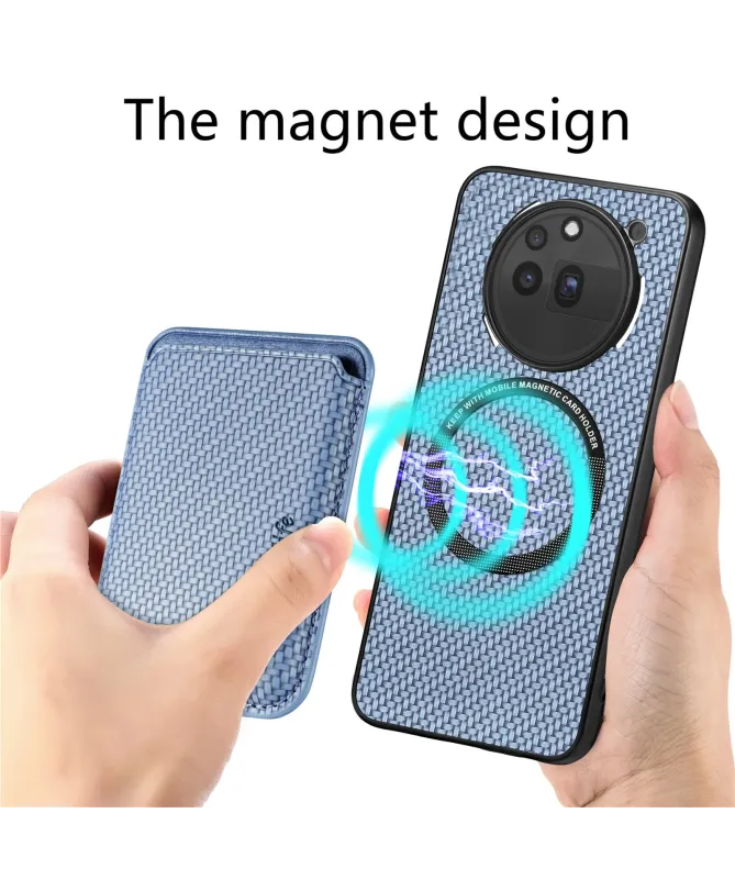 Coque Nothing Phone (3a) Pro Fibre de Carbone Porte-cartes détachable