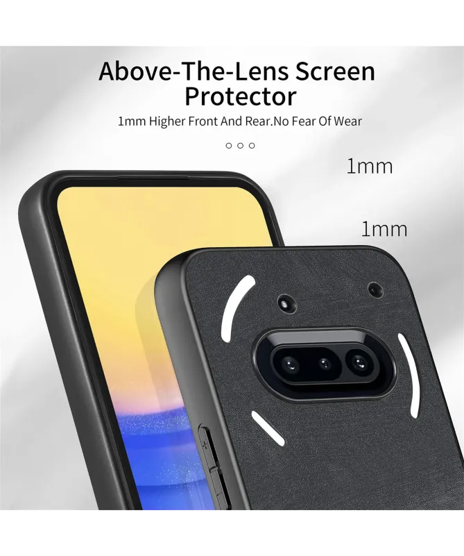 Coque Nothing Phone (3a) Effet Cuir Vintage | RETROVA