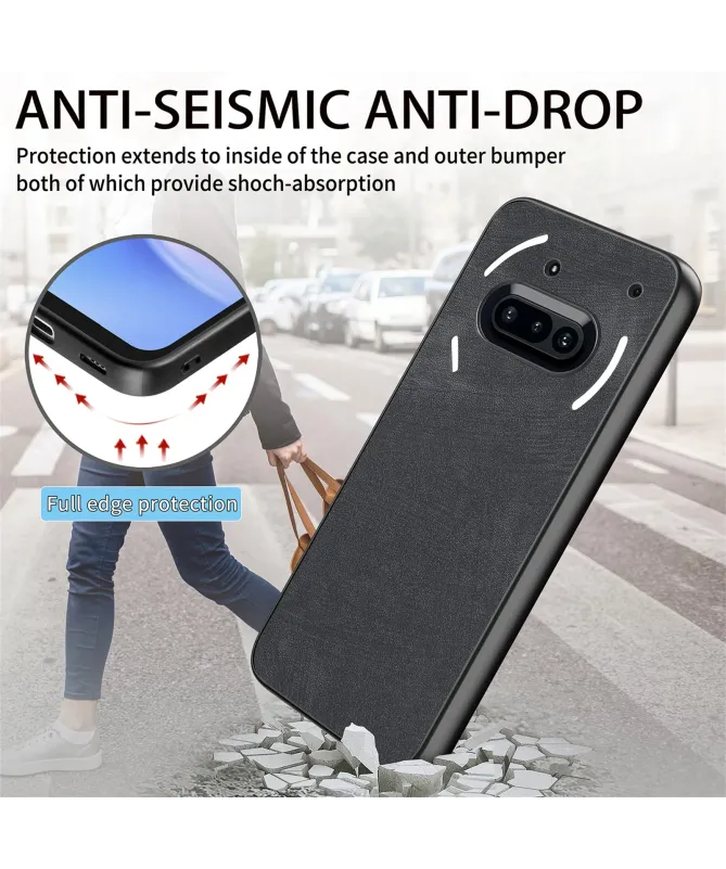 Coque Nothing Phone (3a) Effet Cuir Vintage | RETROVA