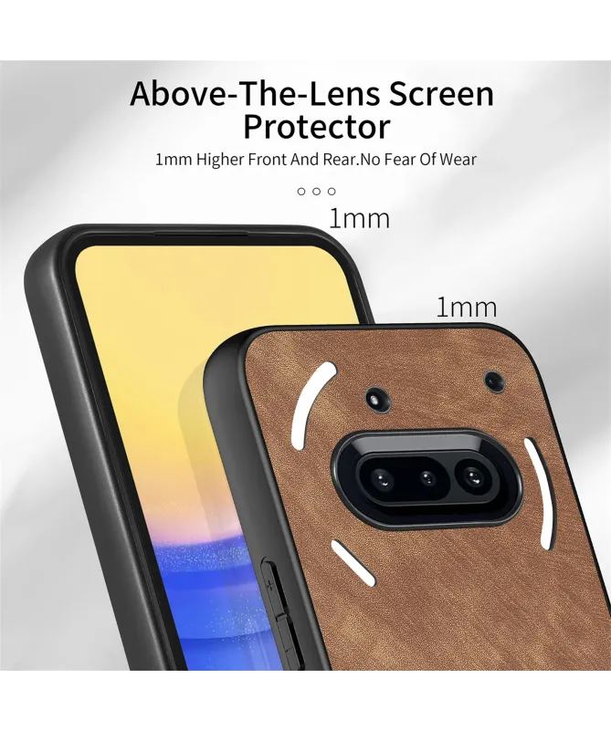 Coque Nothing Phone (3a) Effet Cuir Vintage | RETROVA