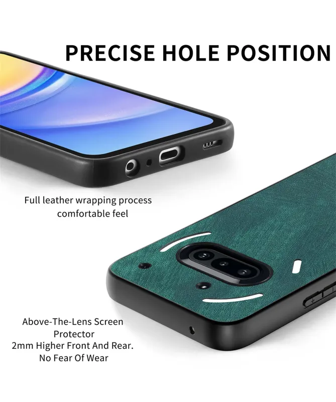 Coque Nothing Phone (3a) Effet Cuir Vintage | RETROVA