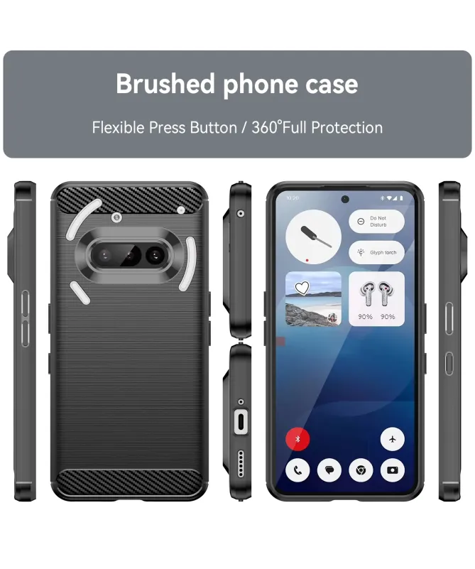 Coque Nothing Phone (3a) avec Verre Trempé | CARBO
