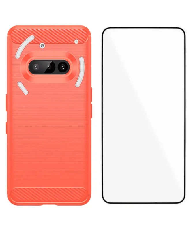 Coque Nothing Phone (3a) avec Verre Trempé | CARBO