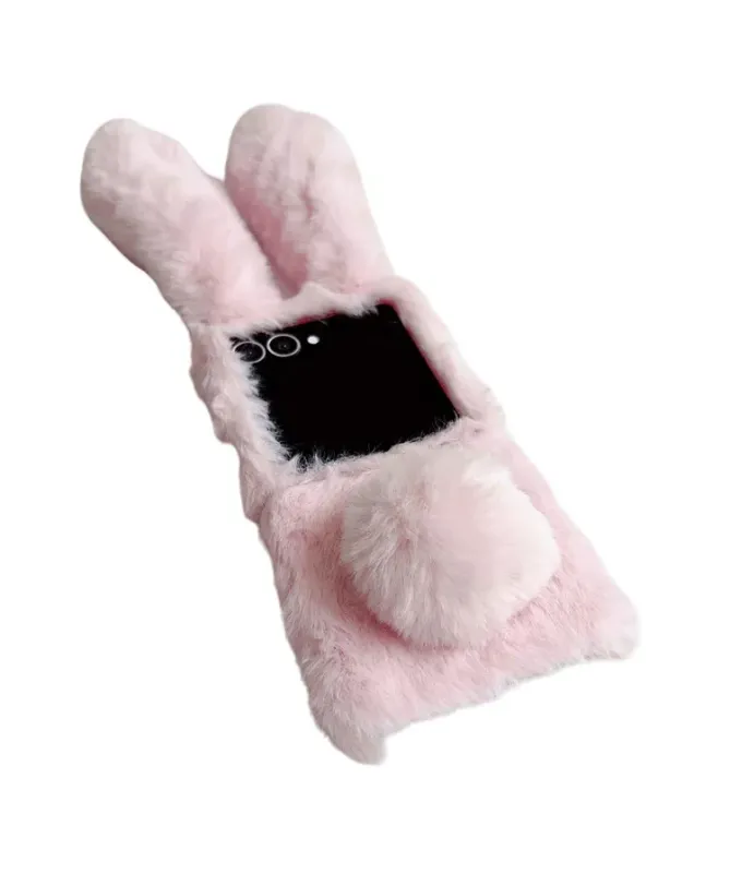 Coque Samsung Galaxy Z Flip 7 FLUFFY Oreilles de Lapin