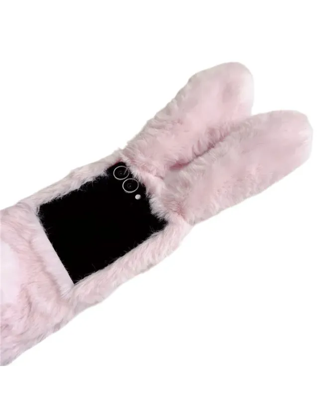 Coque Samsung Galaxy Z Flip 7 FLUFFY Oreilles de Lapin
