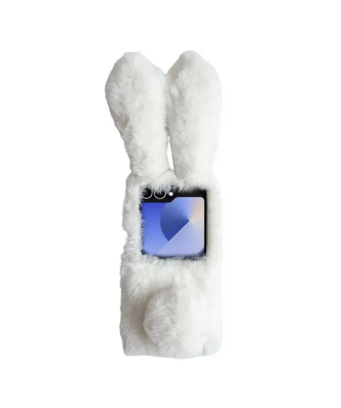 Coque Samsung Galaxy Z Flip 7 FLUFFY Oreilles de Lapin