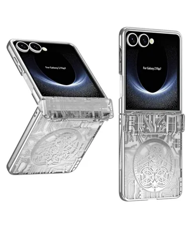 Coque CYPHER pour Samsung Galaxy Z Flip 7 Argent - photo 12